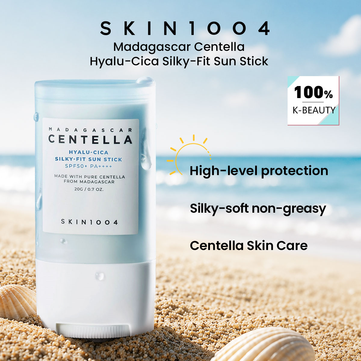 Luxury Skincare Korea - SKIN1004 Madagascar Centella Hyalu-Cica Silky-Fit Sun