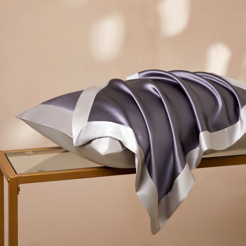 40 Momme Silk Pillowcase Front - Luxury Skincare Gifts For Women review and price
