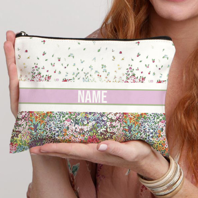 Custom Name Cosmetic Bag Trend - Luxury Skincare Samples review and price