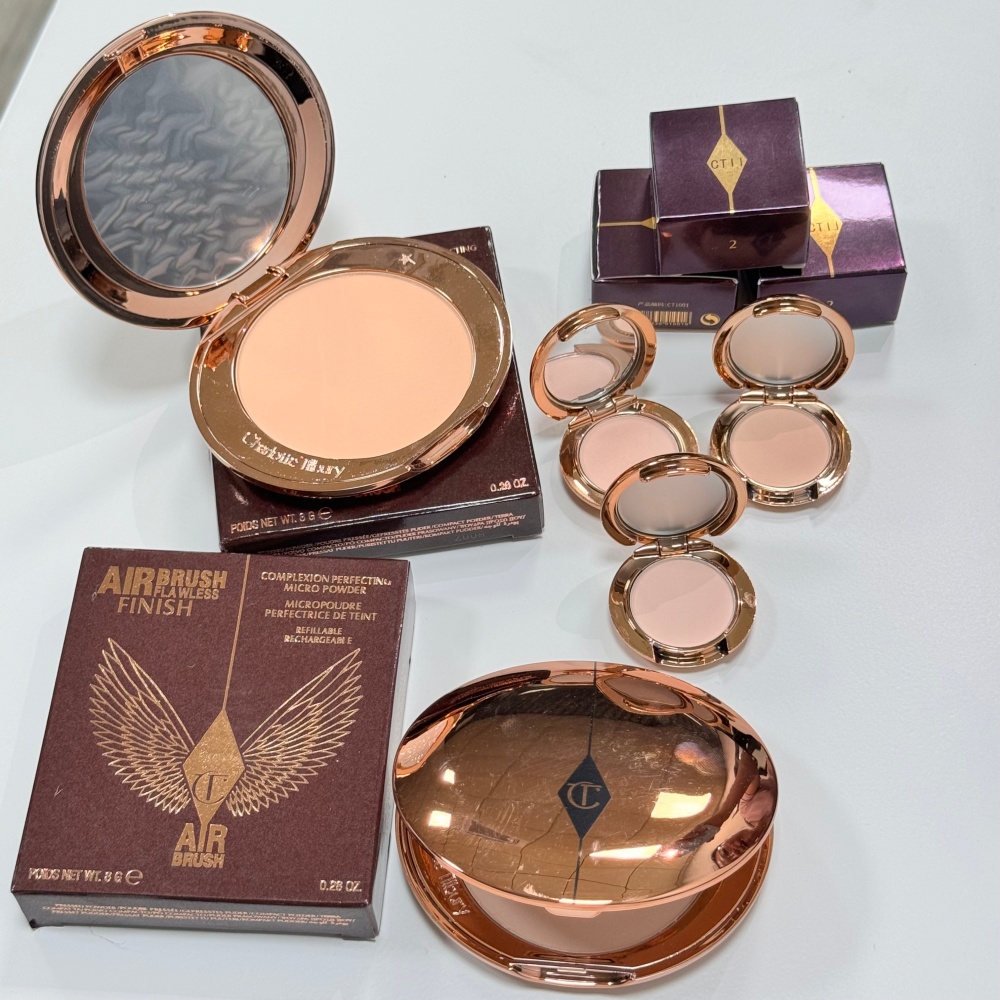 Charlotte Tilbury Airbrush Fla - Luxury Skincare Kit review and price