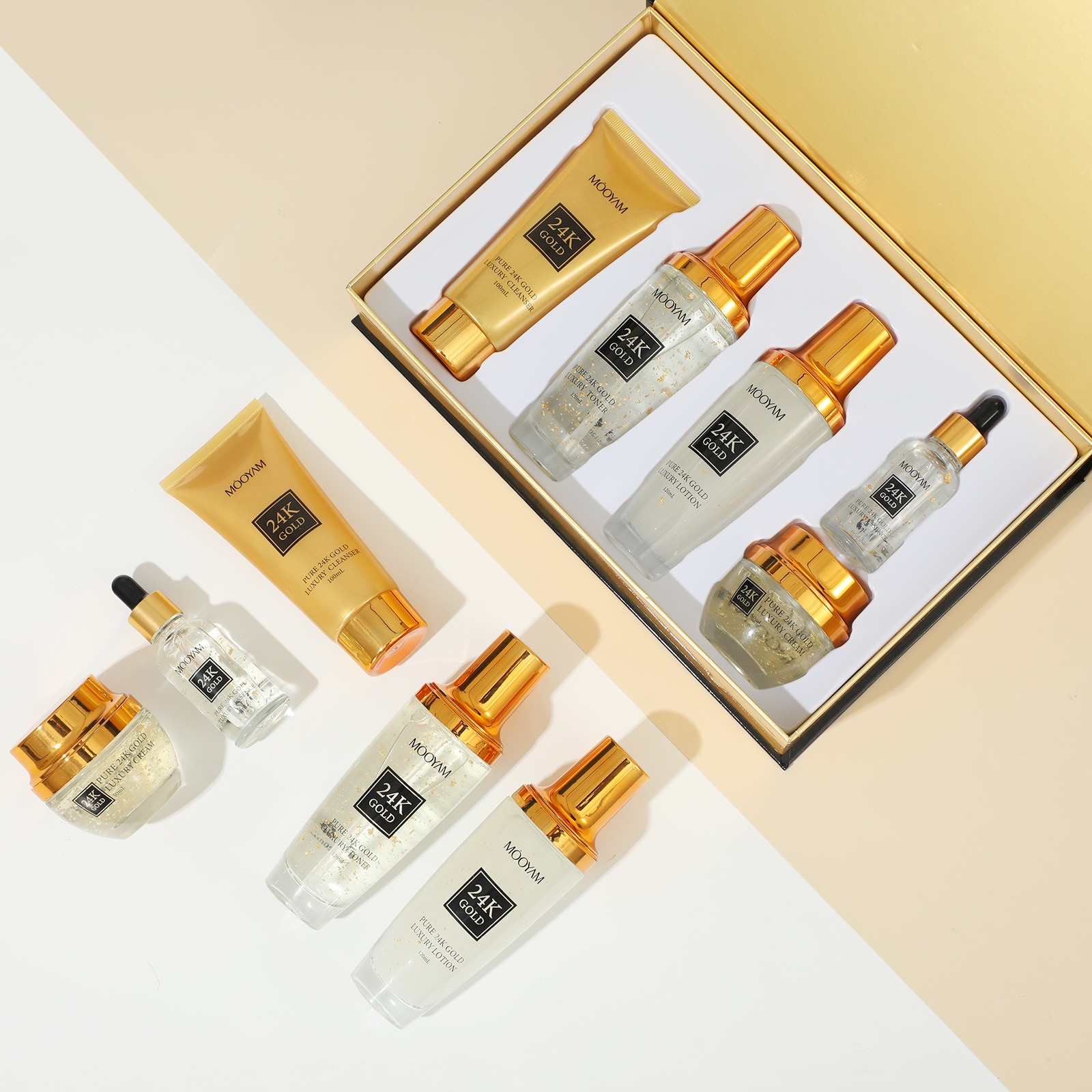 24K Gold LUXURY Moisturizin An - Luxury Skincare Sets review and price