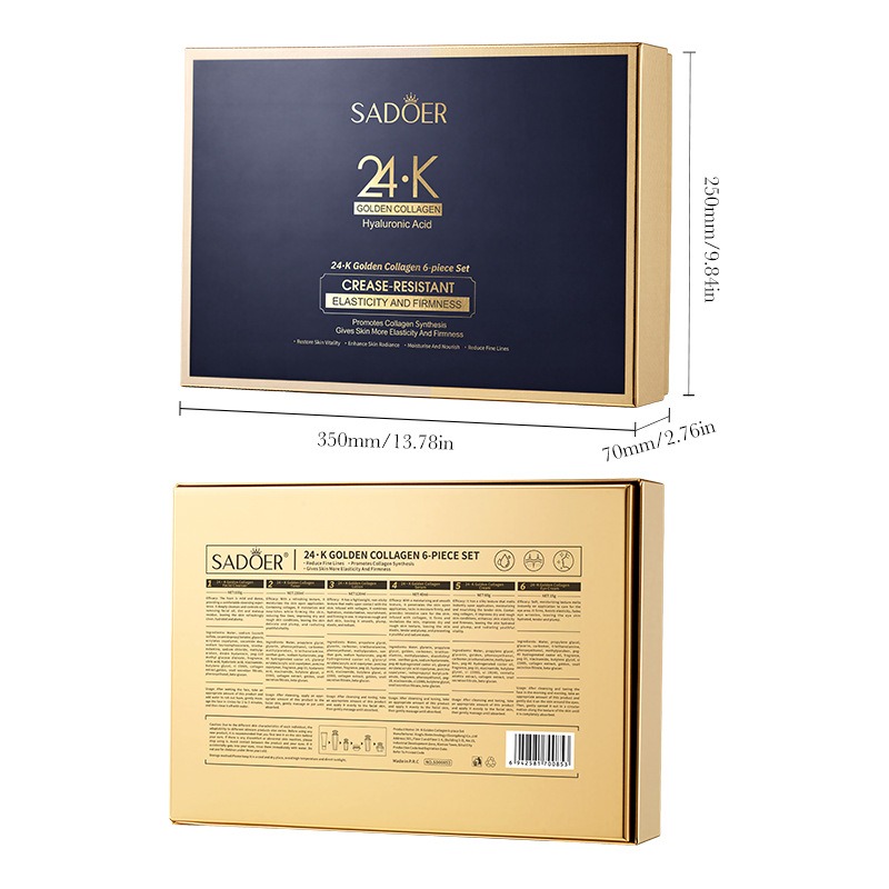 24K Gold Collagen Protein Skin - Luxury Skincare Kit review and price