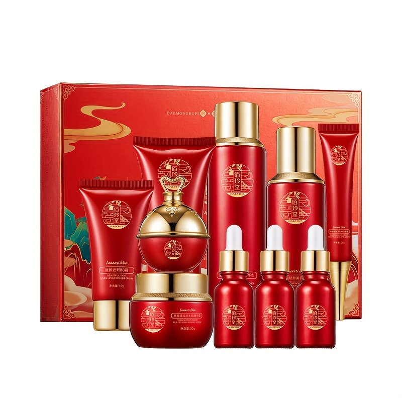 Qilin Jie Fu Yan Qin Run Ten-P - Luxury Skincare Kit review and price