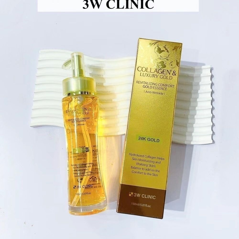 3WCLINIC Collagen & Luxury Gol - Luxury Skincare Korea review and price