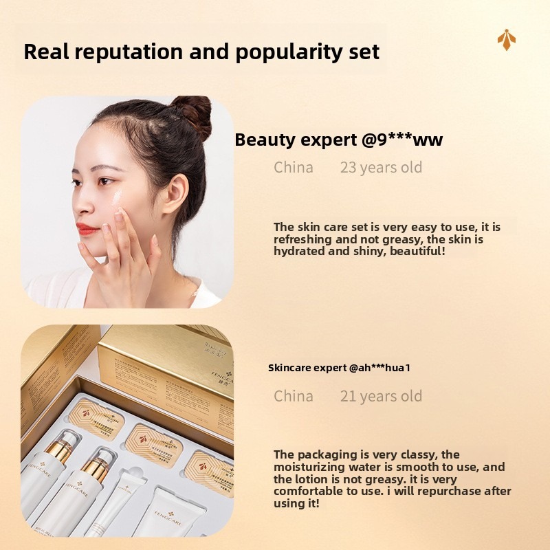 Royal Jelly Moisturizing and A - Luxury Skincare Kit review and price